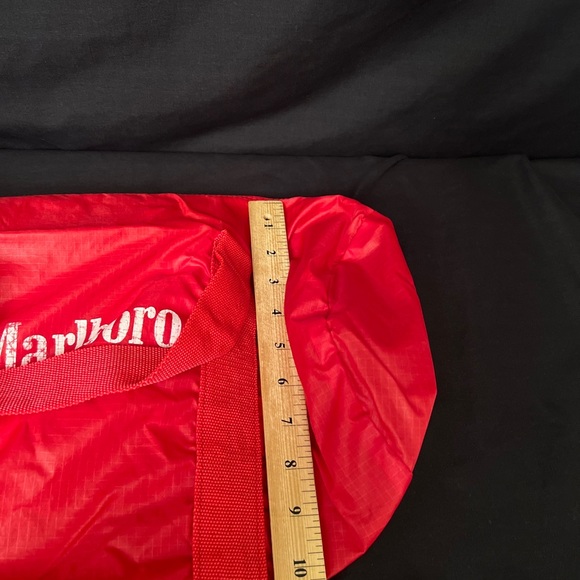 Marlboro Bags Vintage Marlboro Small Nylon Duffle Bag Red In